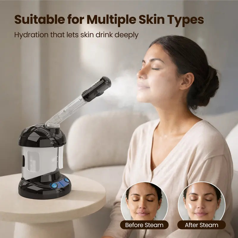 Hair Steamer 2 in 1 Ozone Facial Steamer for Personal Care